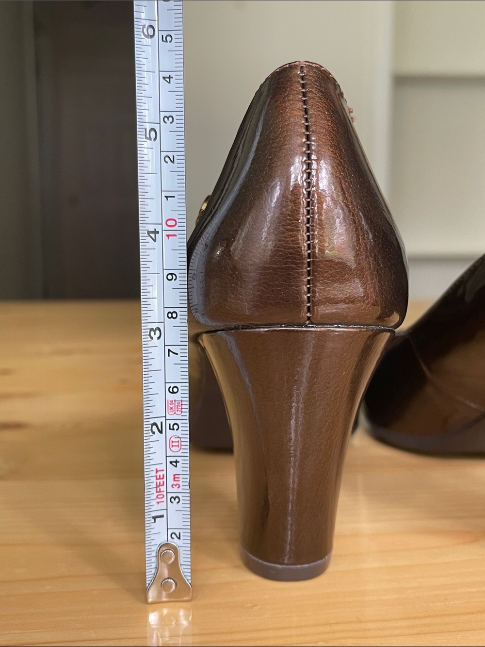 NWOT Etienne Aigner “Haven” Bronze Pumps  9M - Picture 14 of 14